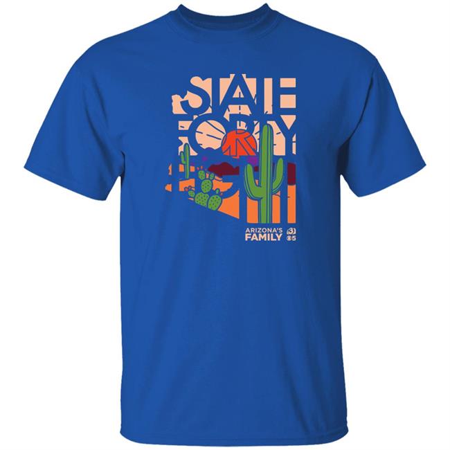 Saguaro Arizona's Family x State Forty Eight Shirt