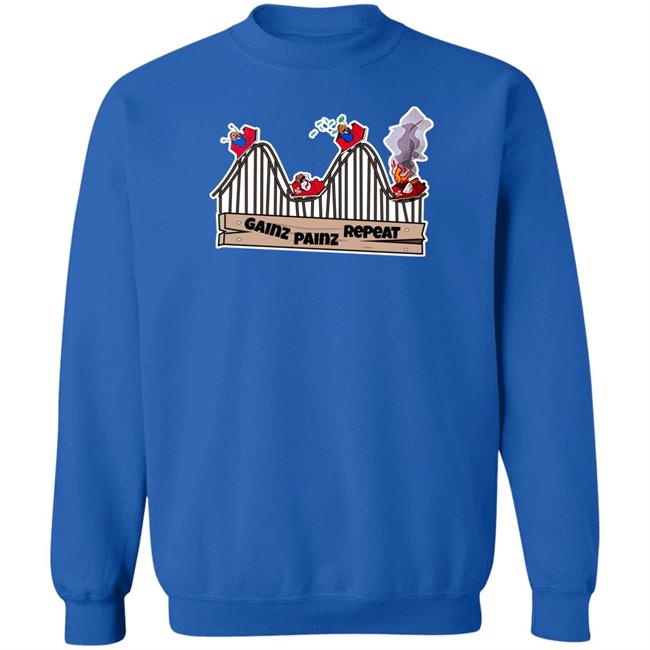 Crypto Cred Gainz Painz Repeat Shirt Degen Drops Merch