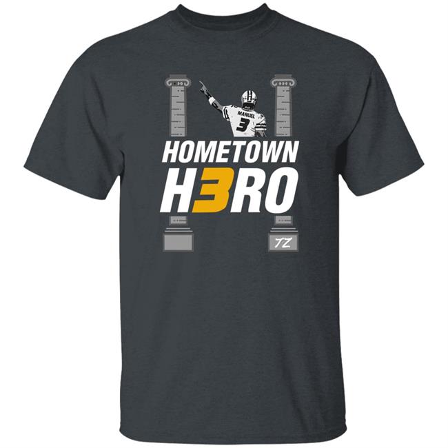Martez Manuel Hometown H3ro Shirt Horns Down Store