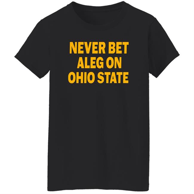 Never Bet Aleg On Ohio State Shirt Jimmy Obertop ParalympicIn