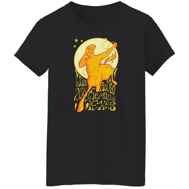 Jpbrammer June 2076 Rodeo Amarillo Texas Shirt Art Nouveau Cowboy Centaur