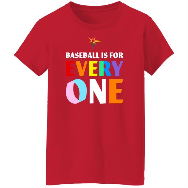 Baseball Is For Every One Shirt Pride Tampa Bay Rays