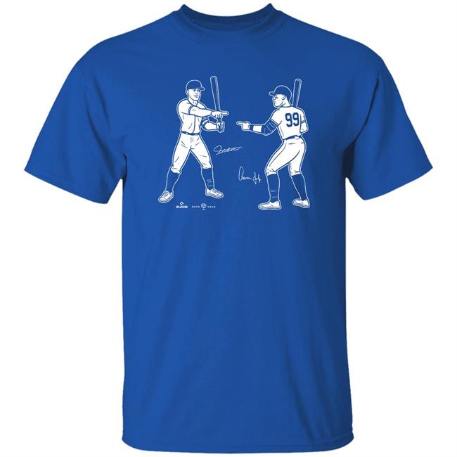 Bronx Giants Shirt Giancarlo Stanton X Aaron Judge Shirt Rotowear Merch