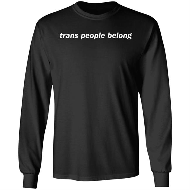 Aclu Shop Phoenix Mercury Trans People Belong T Shirt