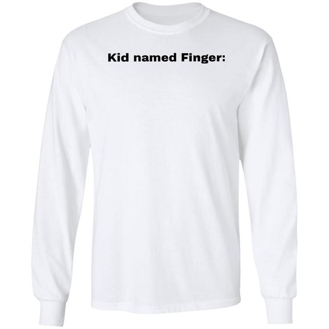 Kid Named Finger Shirt Avengersbad Bad Marvel Memes