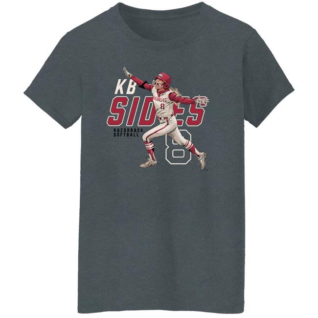 B-Unlimited Merch Kb Sides Slugger T Shirt 2022 Razorback Softball