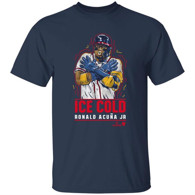 Atlanta Hawks Ronald Acuña Jr Ice Cold Trending Shirt Breakingt Merch