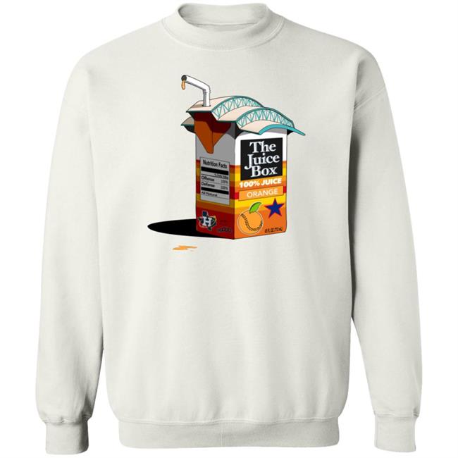 Samuel The Juice Box Orange Shirt