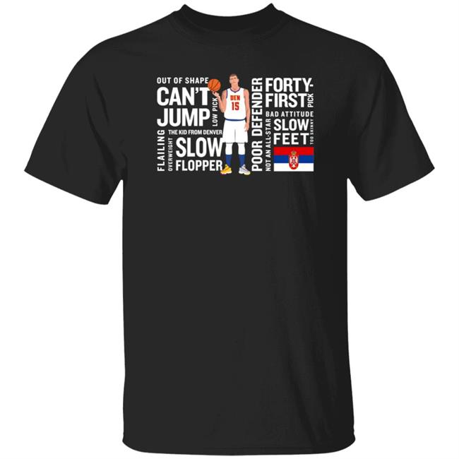 Too Skinny Can't Jump Mvp Joke's On You Shirt Hoodie Sweatshirt