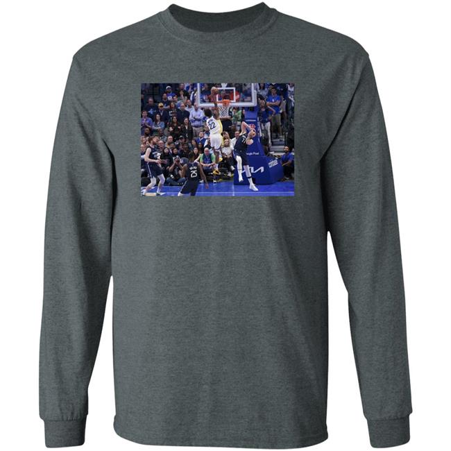 Warriors On Nbcs Wiggs’ Daughter Rocking Luka Poster Shirt