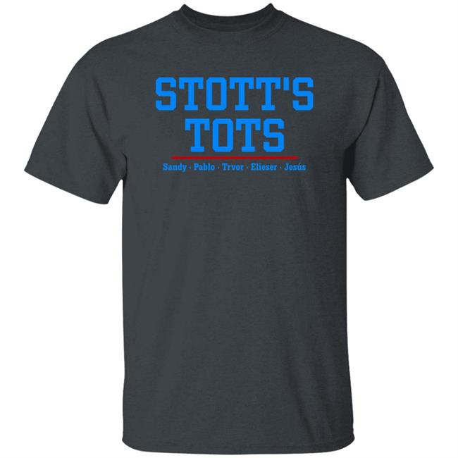 Stott's Tots Sandy Pablo Trevor Elieser Jesus Shirt Sandy Alcantara