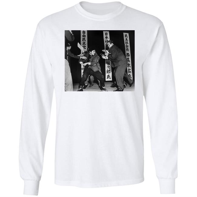 Alexander's Cartographer A 17 Year Old Student Otoya Yamaguchi Killing The Chairman Of The Japanese Socialist Party Shirt
