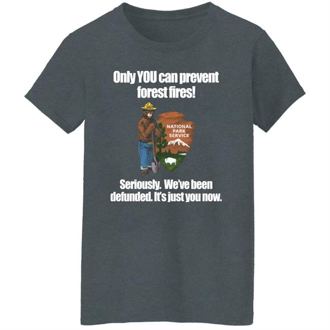 Only You Can Prevent Forest Fires Shirt Smokey Bear Defunded Only You Can Prevent T-Shirt Bring Me Tacos Store