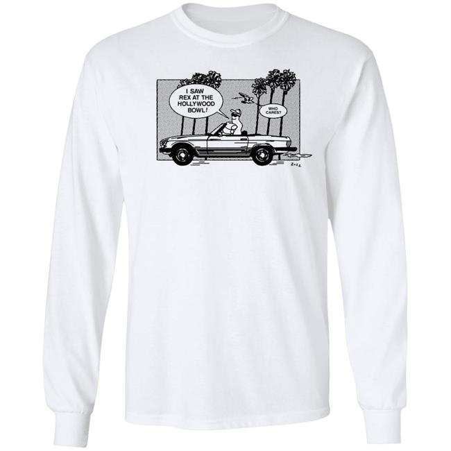 Rex Orange County Merch I Saw Rex At The Hollywood Bowl Shirt
