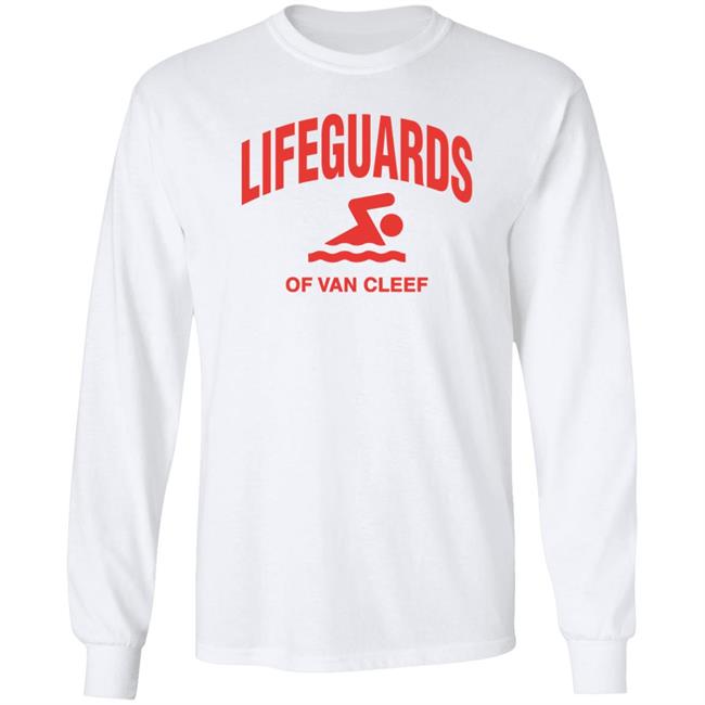 Kalynnkoury Sinjindrowning Merch Lifeguards Of Van Cleef Sweatshirt