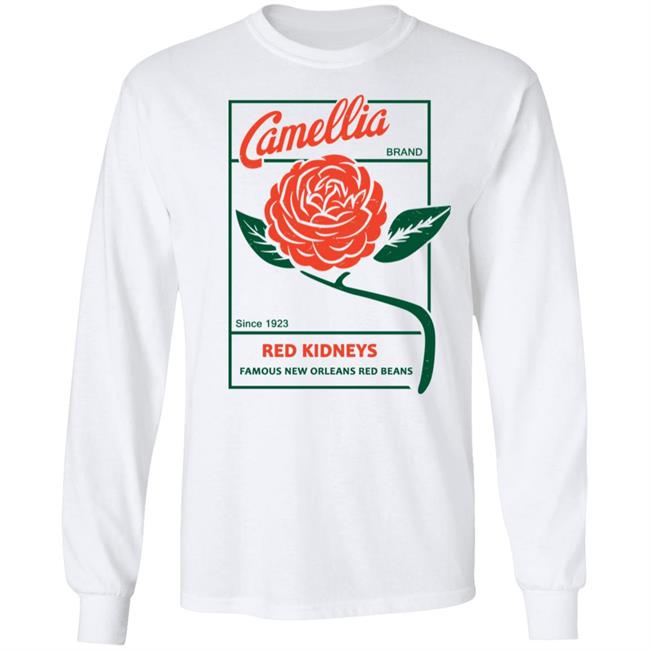 Camellia Brand Since 1923 Red Kidneys Shirt Hold The Mayo