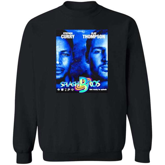 Golden State Warriors Stephen Curry Klay Thompson Splash Bros Get Ready To Splash Shirt