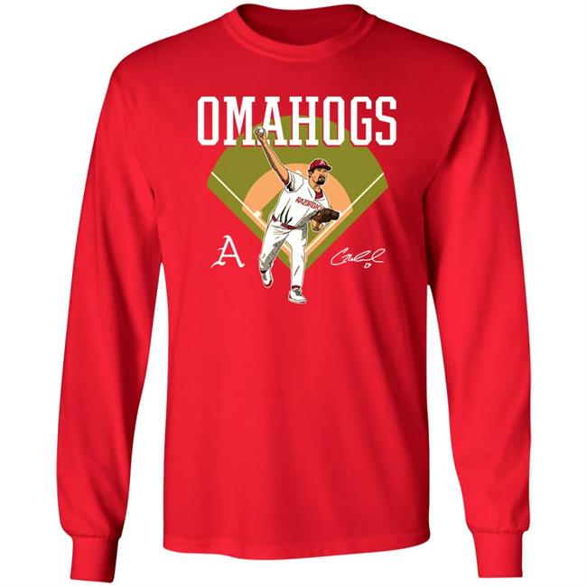 Connor Noland Omahogs Shirt B-Unlimited Arkansas Merch