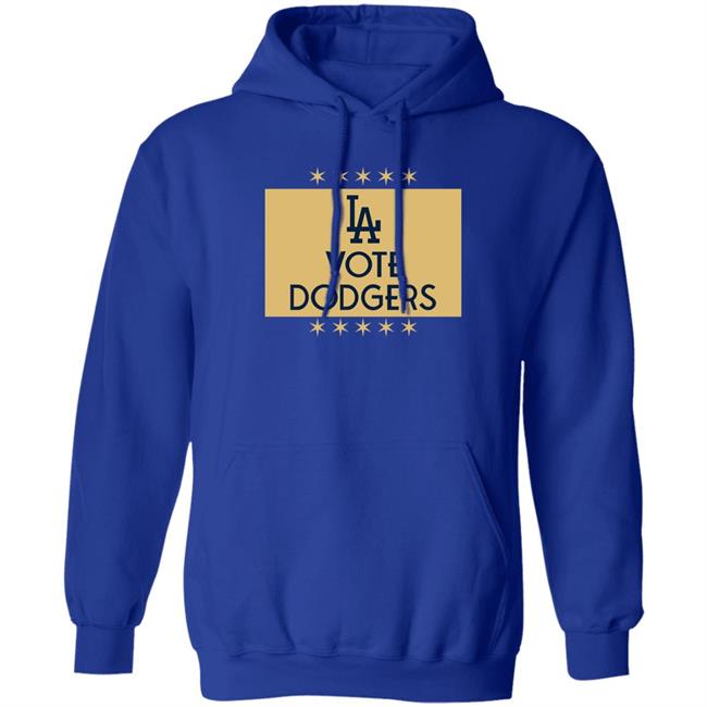 Vote Dodgers T-Shirt Los Angeles Dodgers