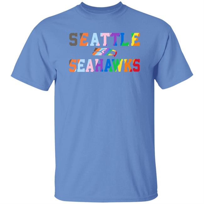 Dareke Young Wearing Seattle Seahawks Pride Shirt Seahawks Pro Shop Dareke Young