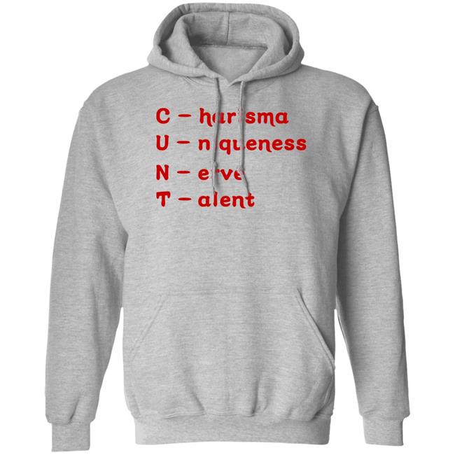 Charisma Uniqueness Nerve Talent Shirt High End Homo