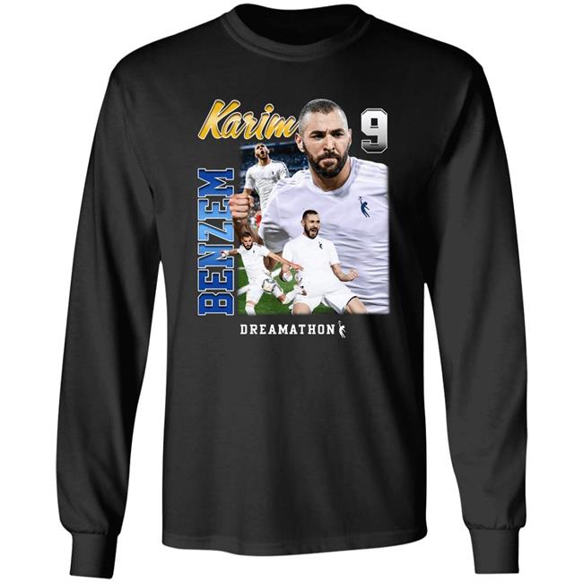 Karim Benzema 9 Dreams Shirt Dreamathon Merch Vini Jr 433