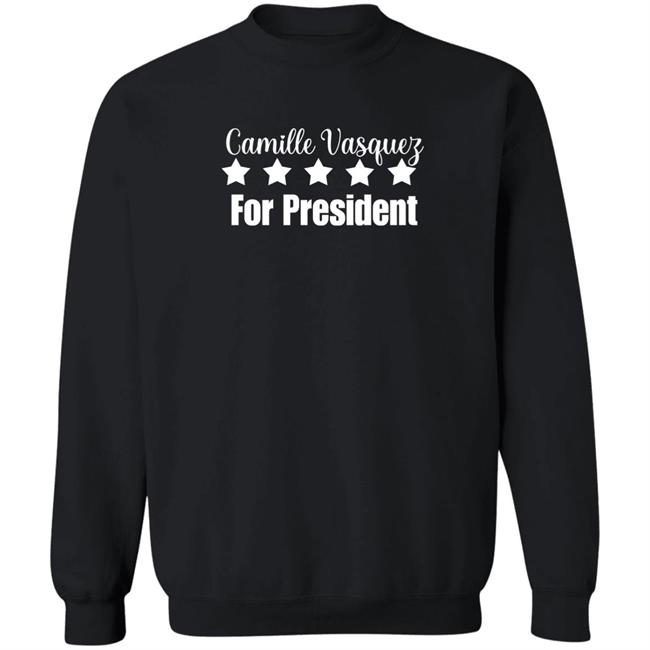 Camille Vasquez For President Shirt Tmz Merch Johnny Depp Fans Pushing