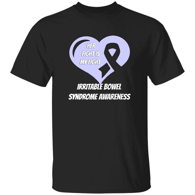 His Fight Is My Fight Irritable Bowel Syndrome Awareness Shirt Hoodie Sweatshirt