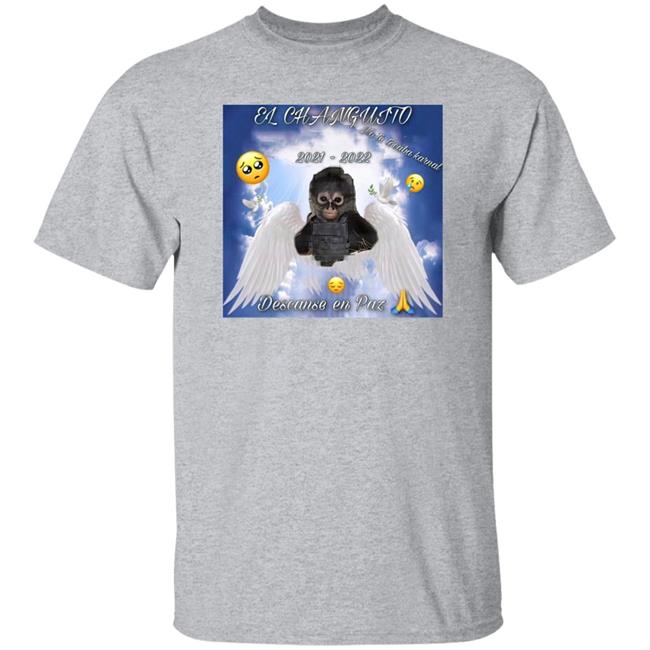 El Changuito Descanse En Paz 2021-2022 Shirt Xaniken Sicario Monkey