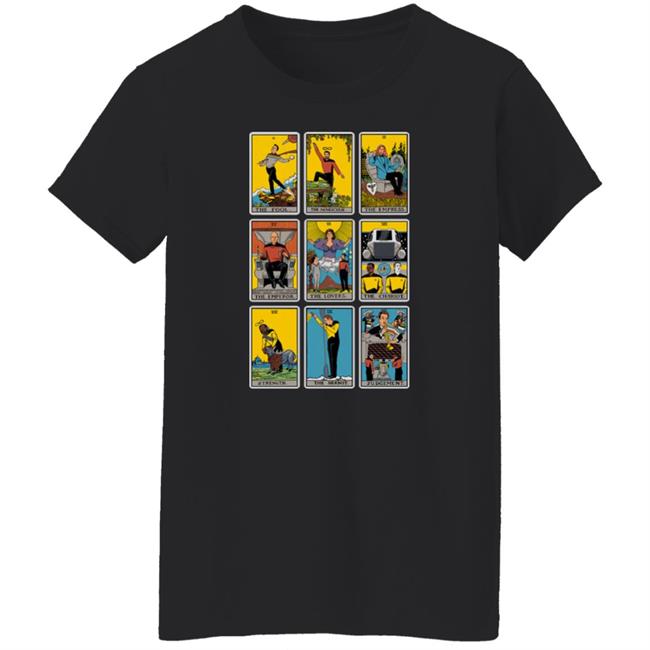 Jim Jimllpaintit The Next Generation Tarot Spread Shirt