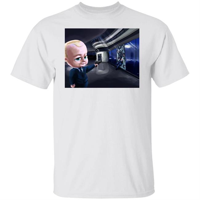The Boss Baby Shoots Kojima Shirt Digitalgrifter Merch The Boss Baby Shoots Kojima Shirt Hoodie Sweatshirt