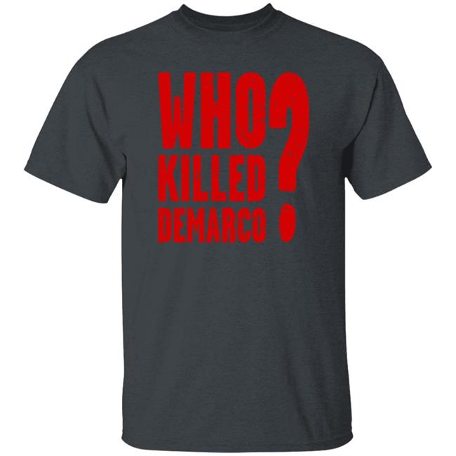 Sea Of Thieves Who Killed Demarco Shirt Raregames Store