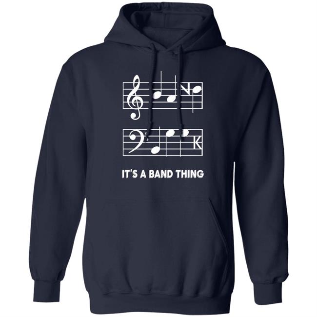 It's A Band Thing Shirt Threatening Music Notation