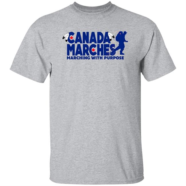 Maxime Bernier Canada Marches Marching With Purpose Shirt