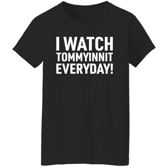 Cole/Cub Bffgc 8 Months I Watch Tommyinnit Everyday Shirt