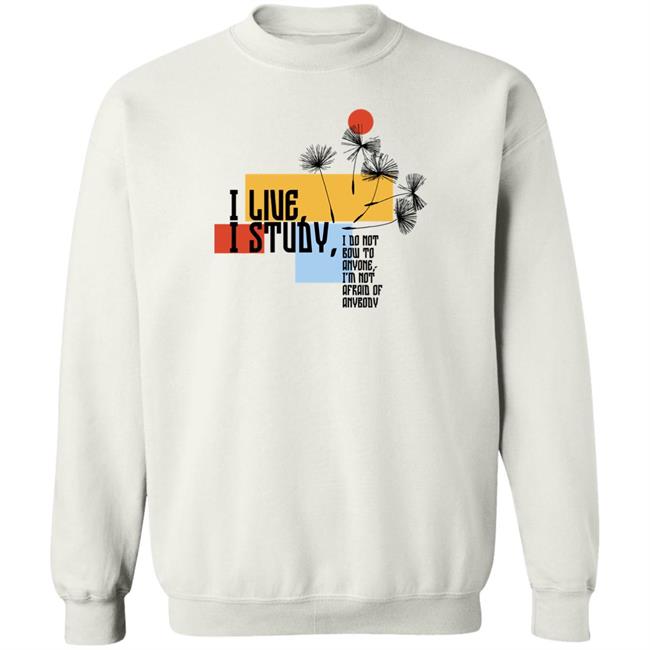 Sierra Hopkins I Live I Study Shirt