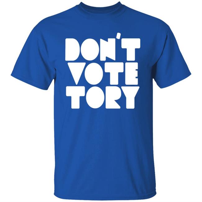 Don't Vote Tory Shirt Mark Bonnar