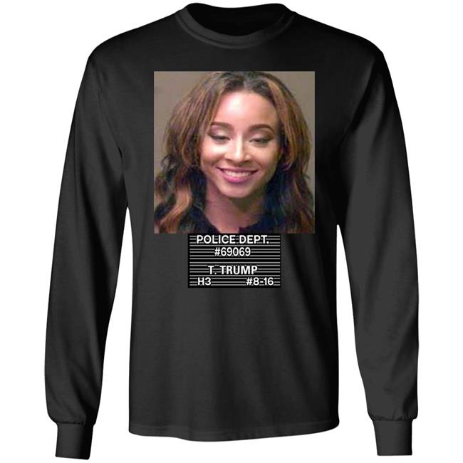 Straw Hat Rios Straw Hat Rios Police Dept 69069 T Trump H3 18 16 T Shirt Teanna Trump Merch Mug Shot Shirt