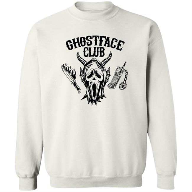Ghostface Club Shirt Scream Movie