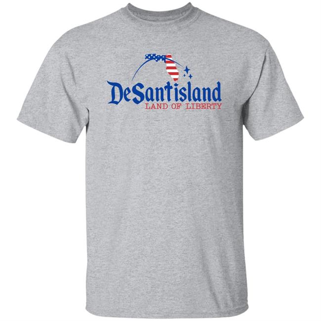 Desantisland Land Of Liberty Shirt Hal Halva001