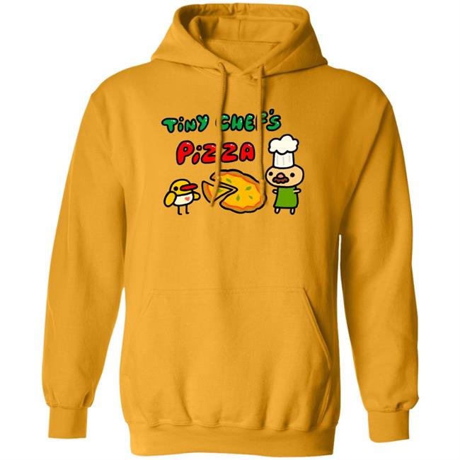 Grebcomics Store Tiny Chef's Pizza Shirt
