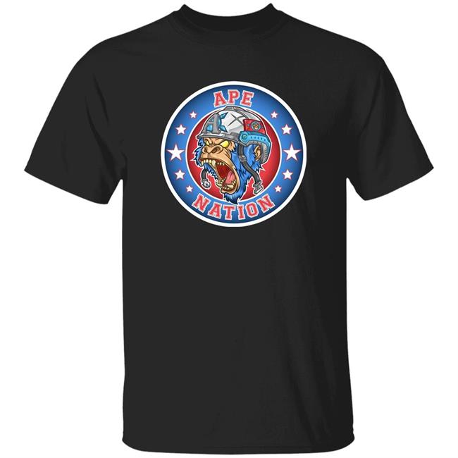 Ape Nation Logo Shirt Amc Moon Party Merch Ape Nation Logo Shirt Hoodie Sweatshirt