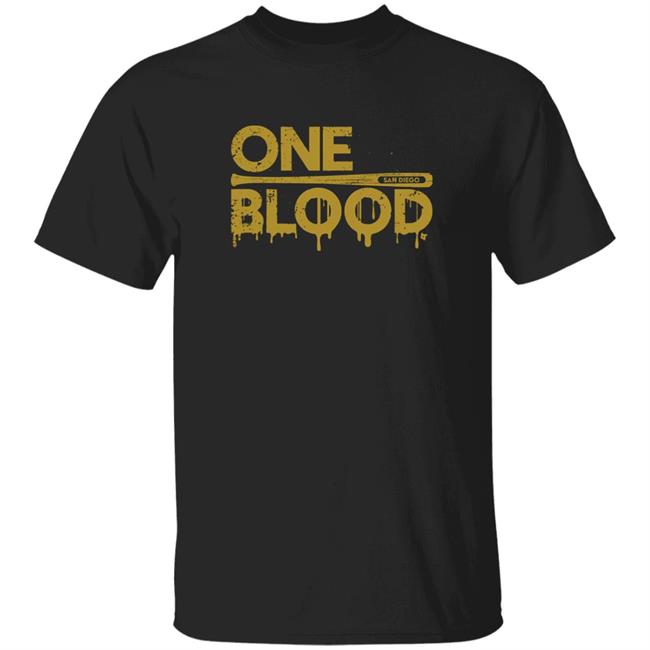 One Blood Shirt Breakingt Merch One Blood San Diego Shirt Hoodie Sweatshirt