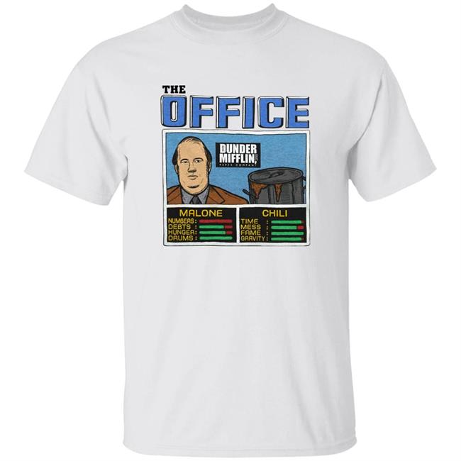 The Office Malone And Chili Shirt Aaron Rodgers's Shirt Homage Merch The Office Jam Kevin And Chili Shirt