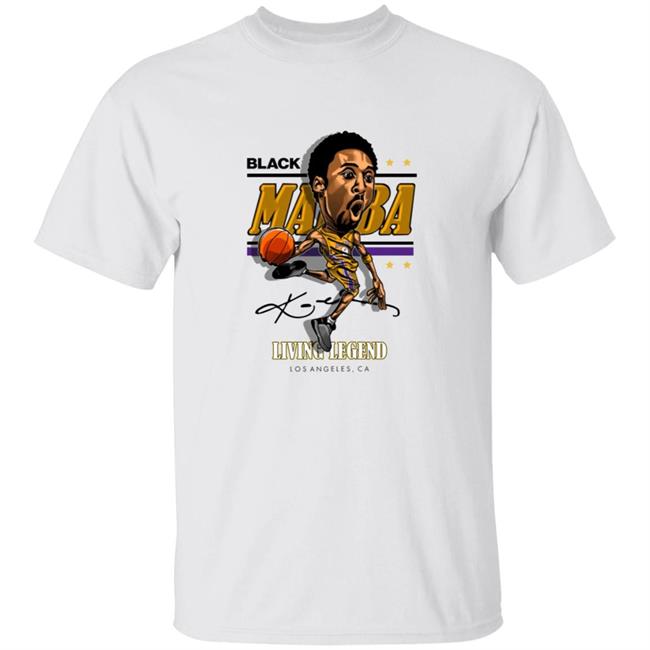 Black Mamba Kobe Living Legend Los Angeles Ca Shirt Demand Caricature Mamba Shirt Kobe Caricature Shirt Bobbyfresh Merch Living Legend Kobe Shirt Hoodie Sweatshirt
