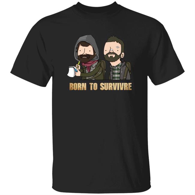 Wankil Merch Born To Survivre Shirt Hoodie Sweatshirt