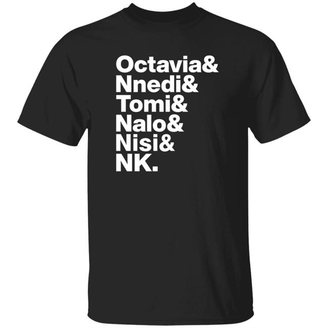 Sistah Scifi Authors List Shirt Hoodie Sweatshirt