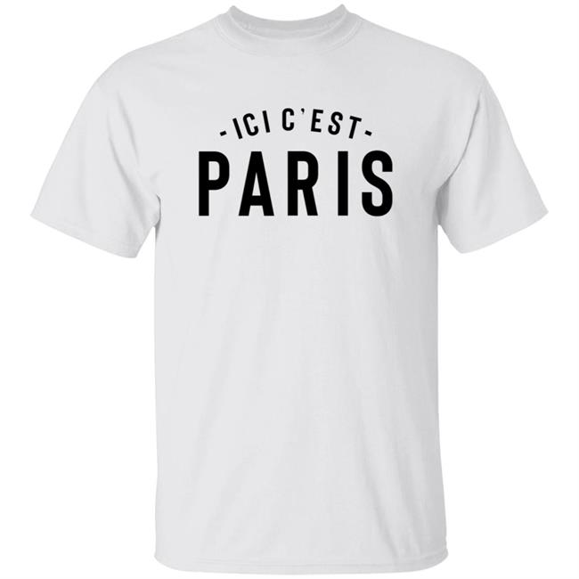 Ici C'est Paris Shirt Messi Ici C'est Paris Shirt Hoodie Sweatshirt