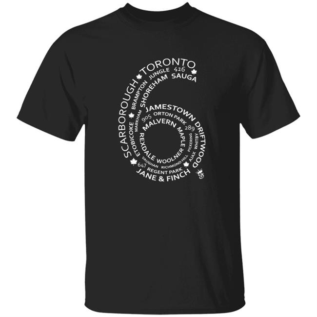 Famous Club Clothing Merch Toronto 6 Side Shirt Bouchier's 6 Shirt Hoodie Sweatshirt