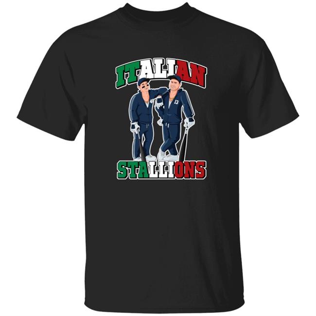 Gallo X Rizzo Italian Stallions Shirt Barstoolsports Store Italian Stallions Tee Hoodie Sweatshirt